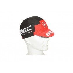 Photo de la casquette aux couleurs de l'équipe professionnelle BMC